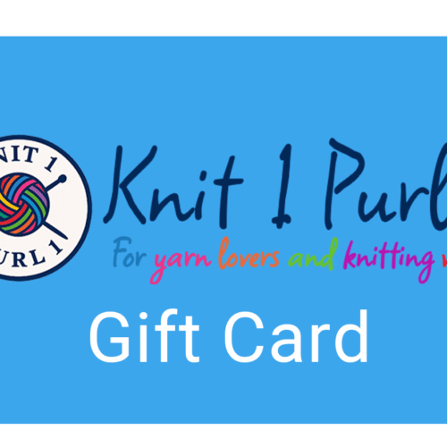 Knit 1 Purl 1 Gift Card